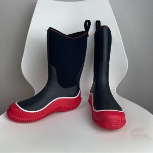 The Original Muck Boot Company Kids Red and Black Water Boots